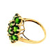 Pre Owned 9ct Green Stone Ring ZQ294